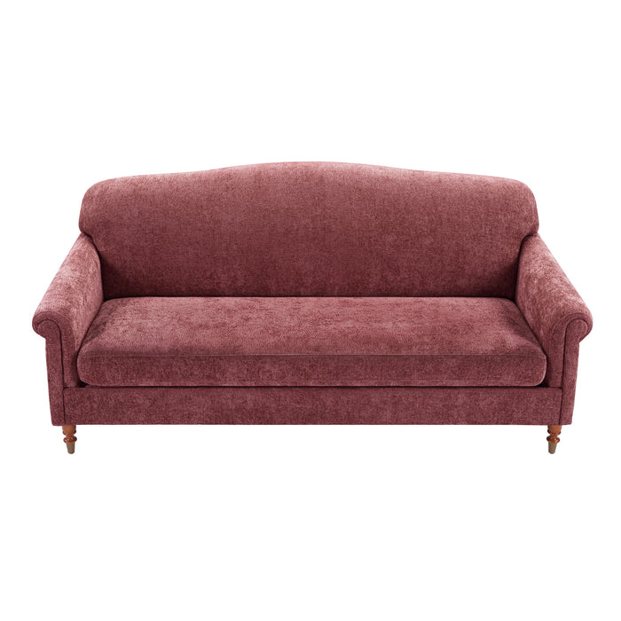 Loveseat Sofa, 2 Seater Couch With Rolled Arms