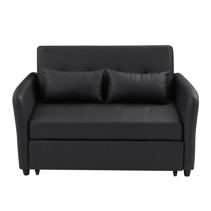 Convertible Sleeper Bed, Adjustable Oversized Armchair With 3 USB Ports