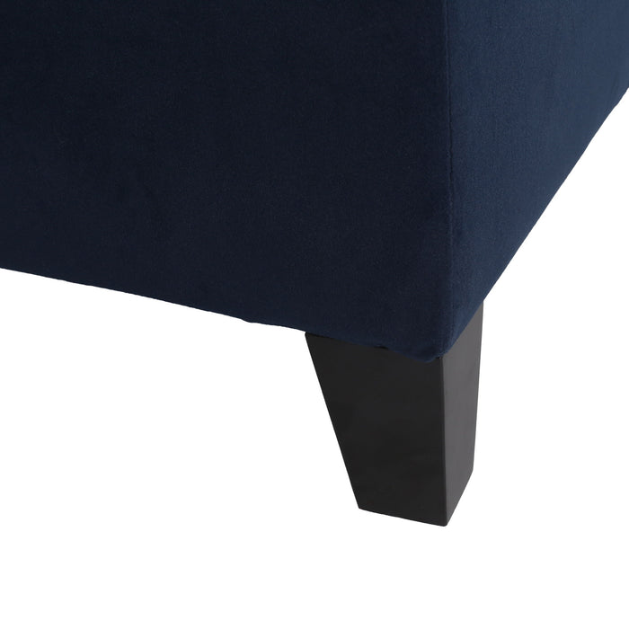 Upholstered Storage Ottoman Bench