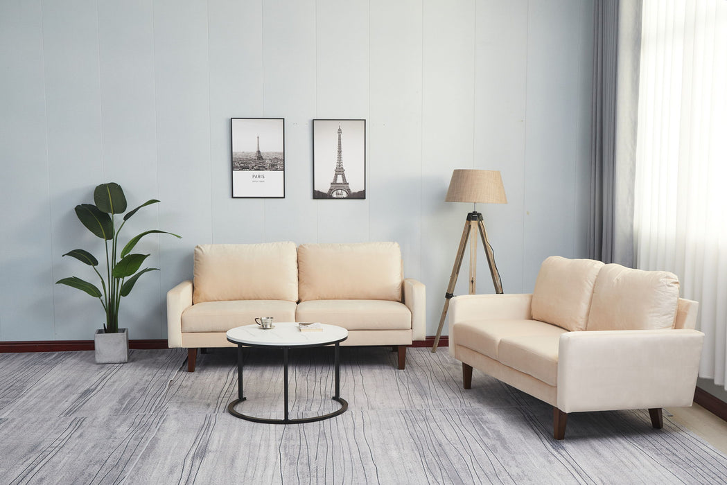 Comfortable Loveseat With Durable Construction