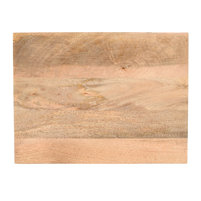 Solid Wood Vintage Nightstand With Handcrafted Detailing - Natural