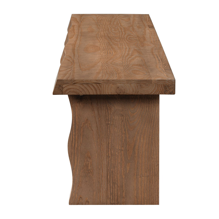 Indoor Dining Bench, Fits 3 People - Pine