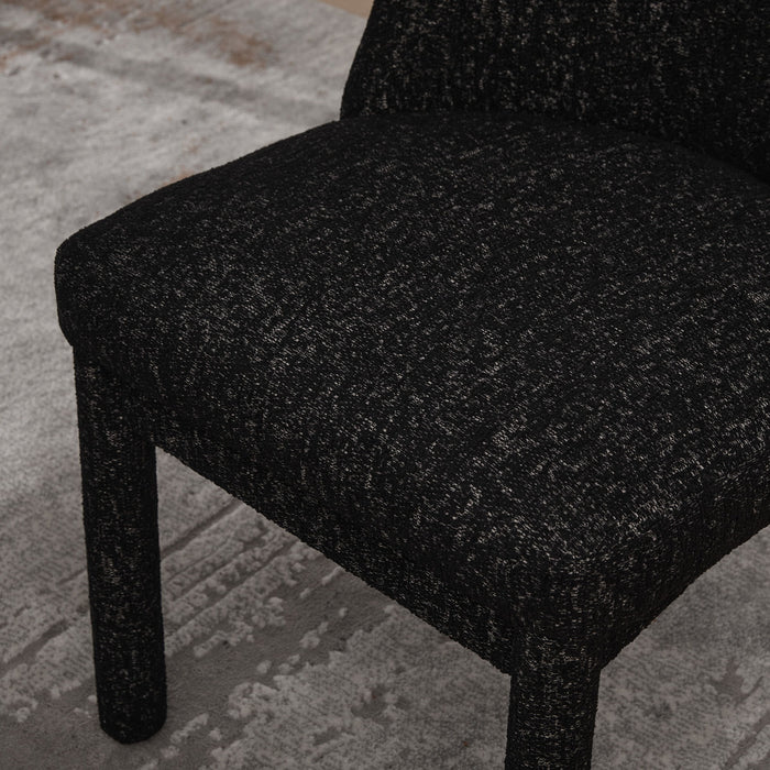 Wide Minimalist Dining Chair