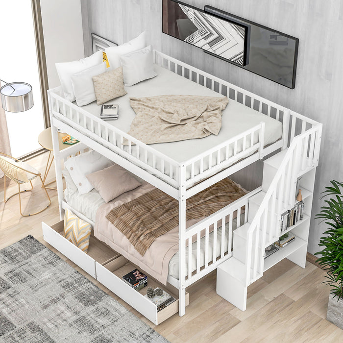 Bunk Bed With Staircase