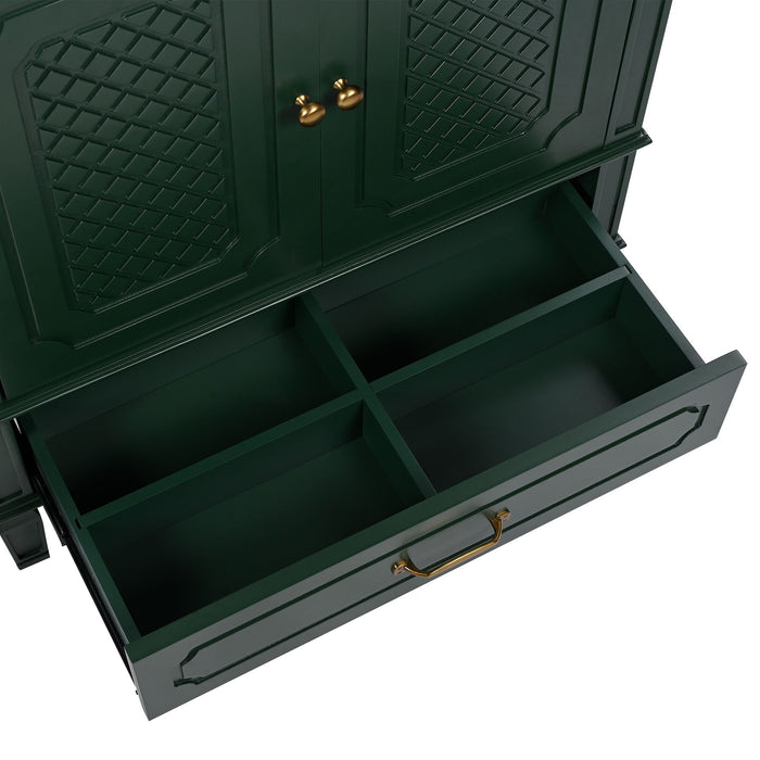 Bathroom Vanity With Sink, Soft Closing Door, Multi Functional Storage