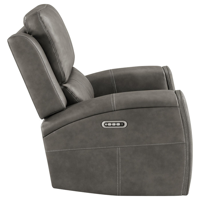 Boyce - Triple Power Swivel Recliner With Independent Adjustments