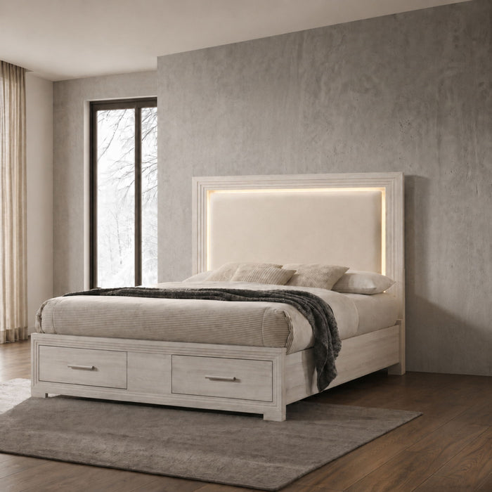 Colorado - Bedroom Set With Upholstered LED Headboard