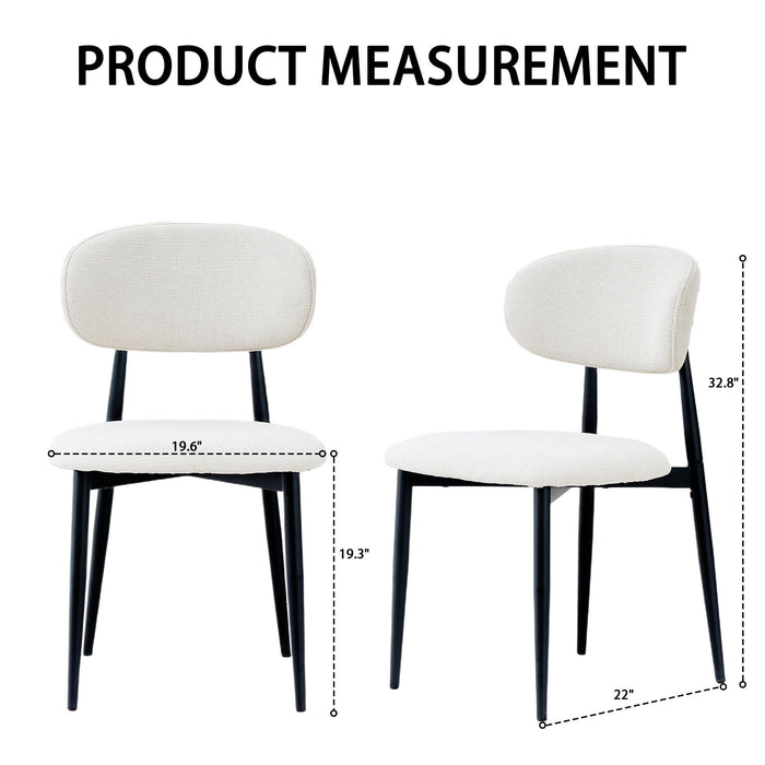 Dining Upholstered Side Chairs (Set of 2)