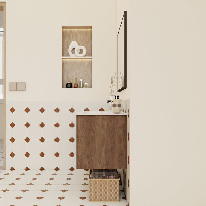 Floating Bathroom Vanity With Sink Combo