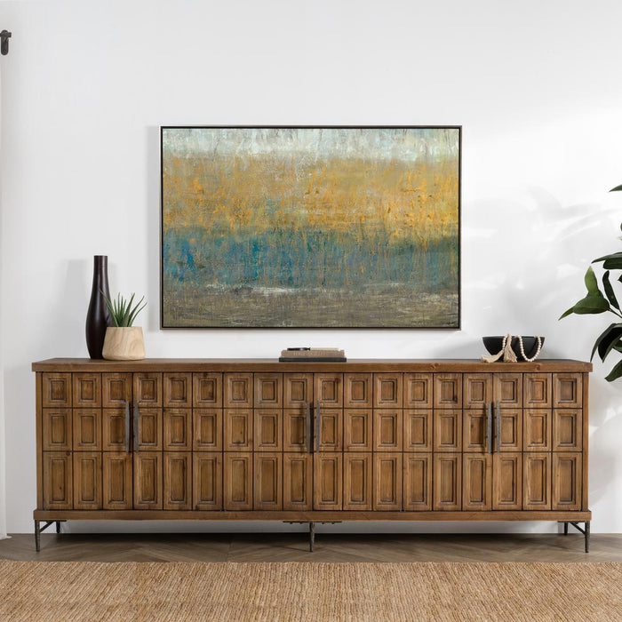 Willmark - 6 Door Iron Leg Sideboard