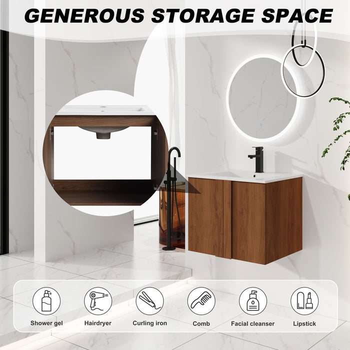 Floating Bathroom Vanity With Sink Combo