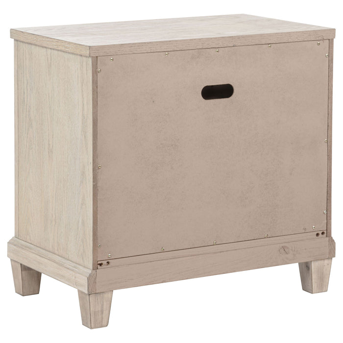 Wedner - 2 Drawer Nightstand - Oak