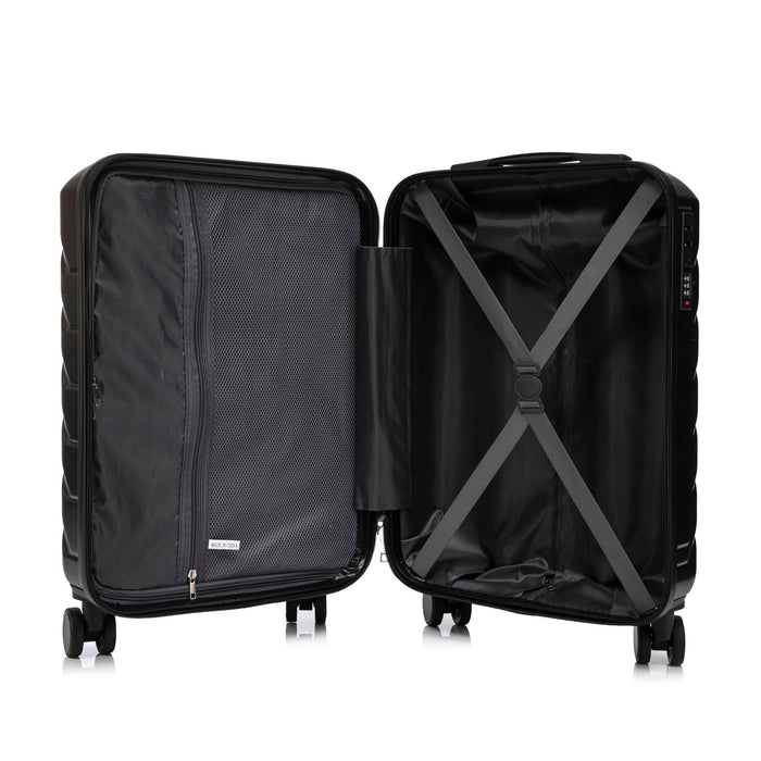 Hard Shell Travel Luggage With Scratch Resistant Surface