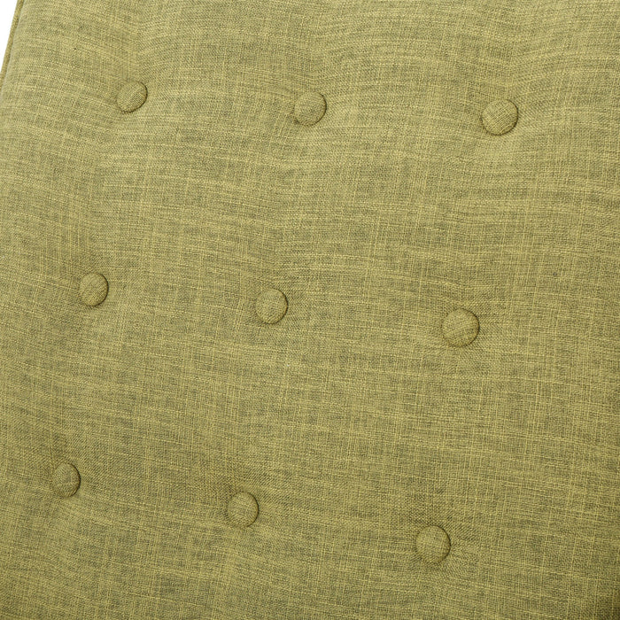 Mid-Century Modern Recliner With Button Tufted Waffle Stitch