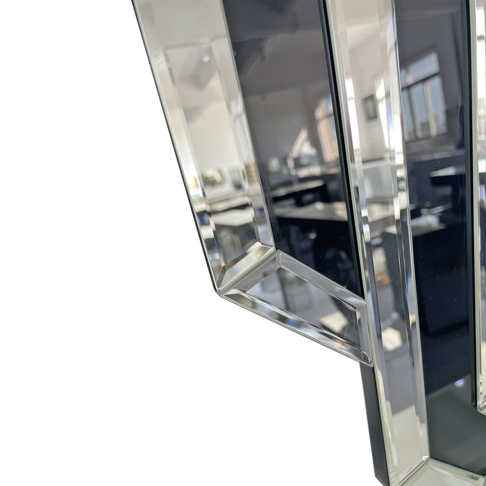 Diamond Wall Mirror - Silver