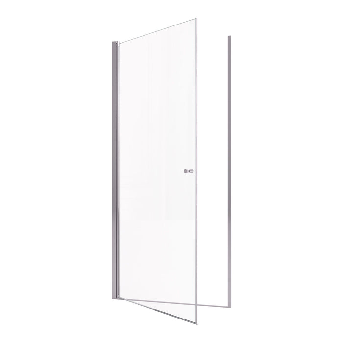 Semi Frameless Circular Pivot Shower Door With 1 / 4" Sgcc Tempered Glass