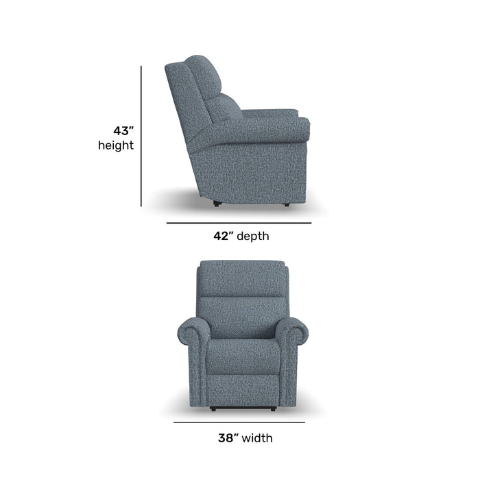 Bernard - Power Recliner With Power Headrest & Lumbar