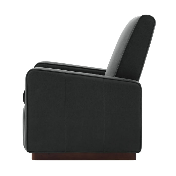 Manual Recliner Chair, 2 Position With 160° Adjustable Backrest For Living Room