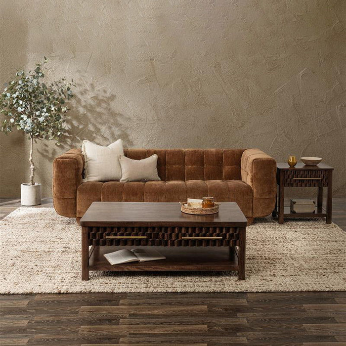 Thea - Upholstered Sofa - Bronze