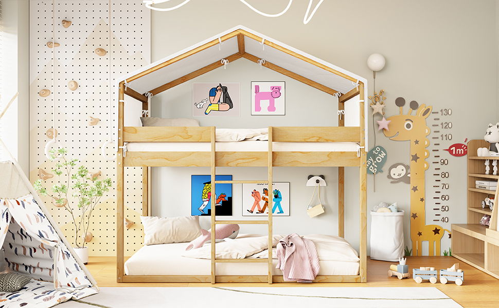 Bunk Bed With Tent