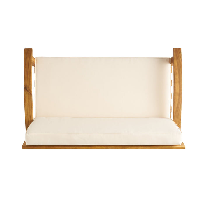 Outdoor Chat Set With Coffee Table And Loveseat