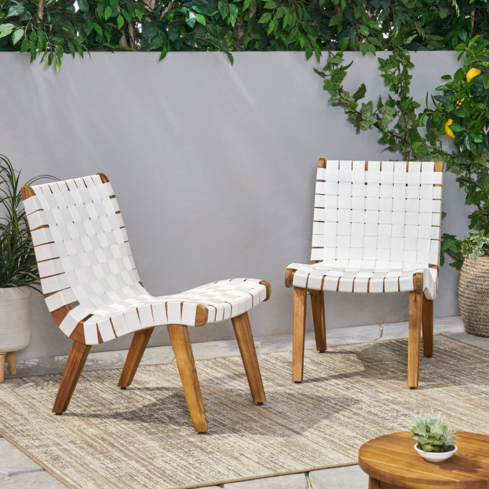 Charlotte - Lounge Chair - White