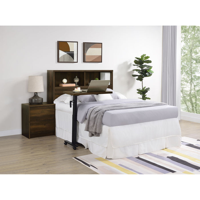 Geary - Bookcase Headboard With Open Cubbies