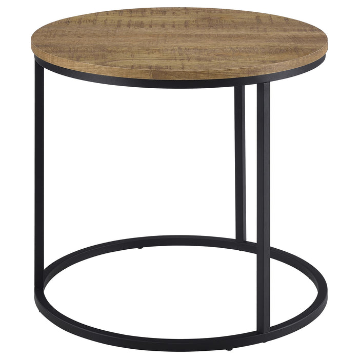 Arrize - Round Side End Table - Mango Color