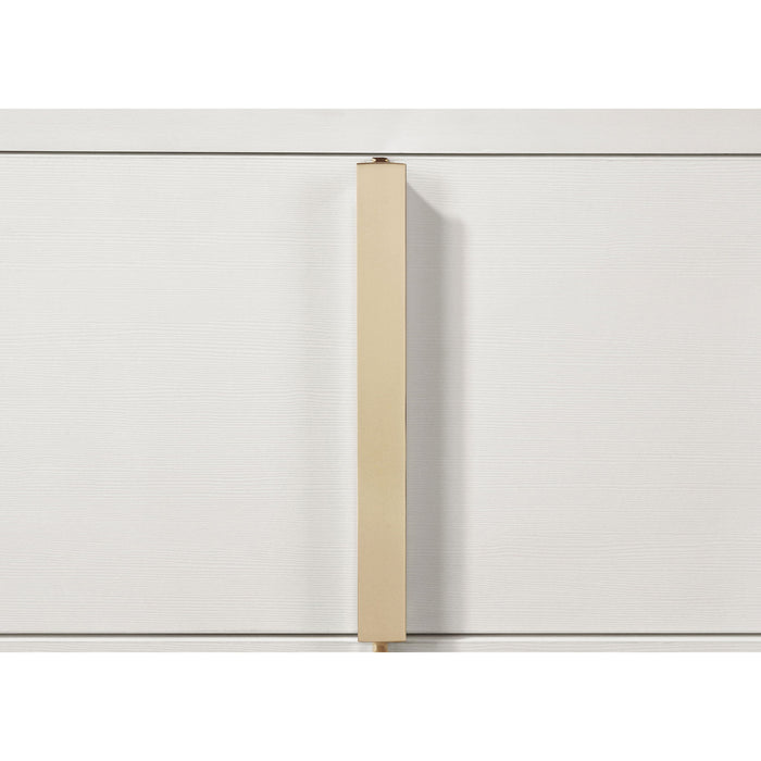 6 Drawer Dresser With Mirror - White