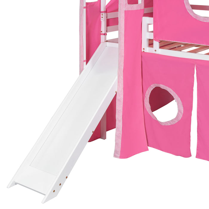 Loft Bed With Tent And Tower
