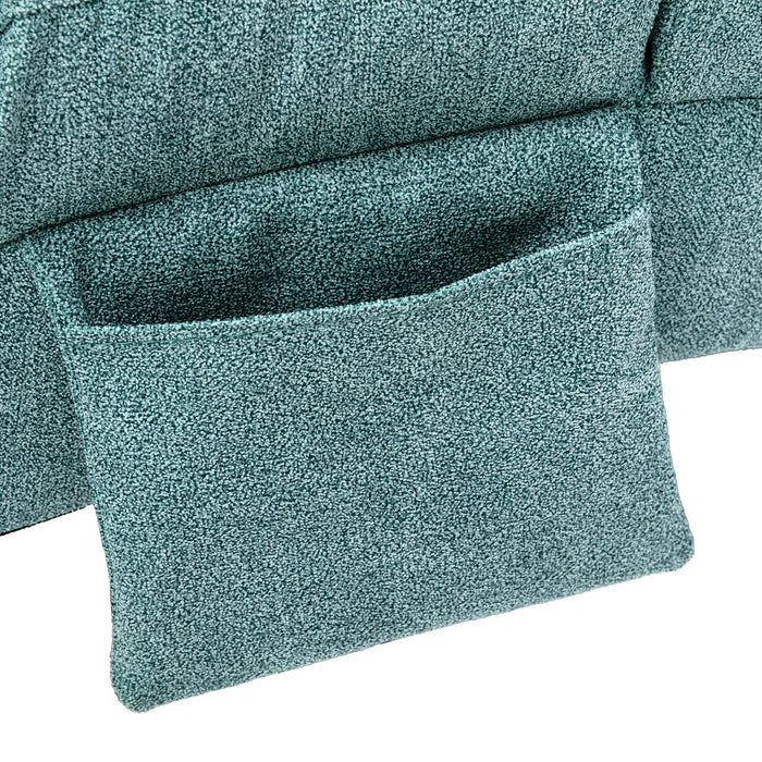 Massage Chaise Lounge Indoor With Remote Control, Ergonomic Electric Massage Lounger