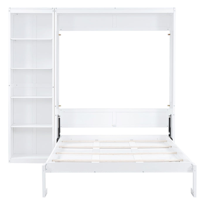 Murphy Wall Bed With Shelves