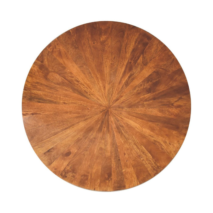 Round Coffee Table - Chestnut