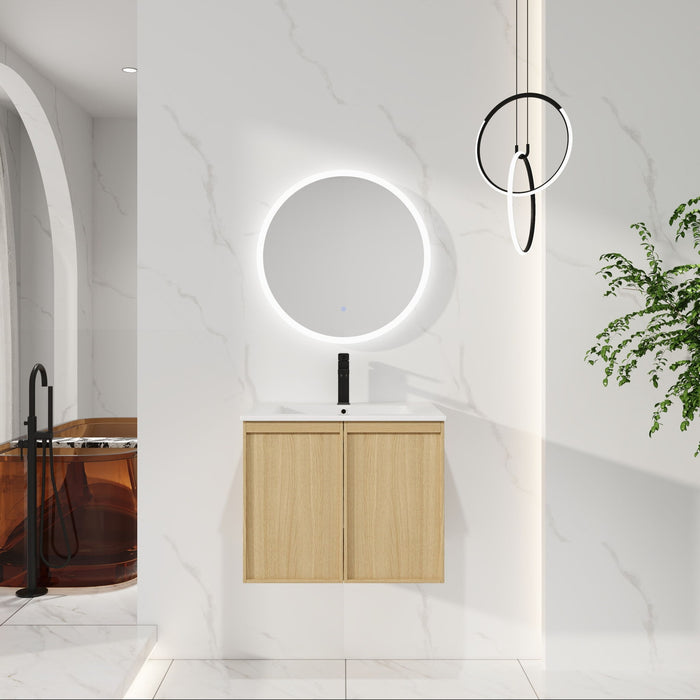 Floating Bathroom Vanity With Sink Combo