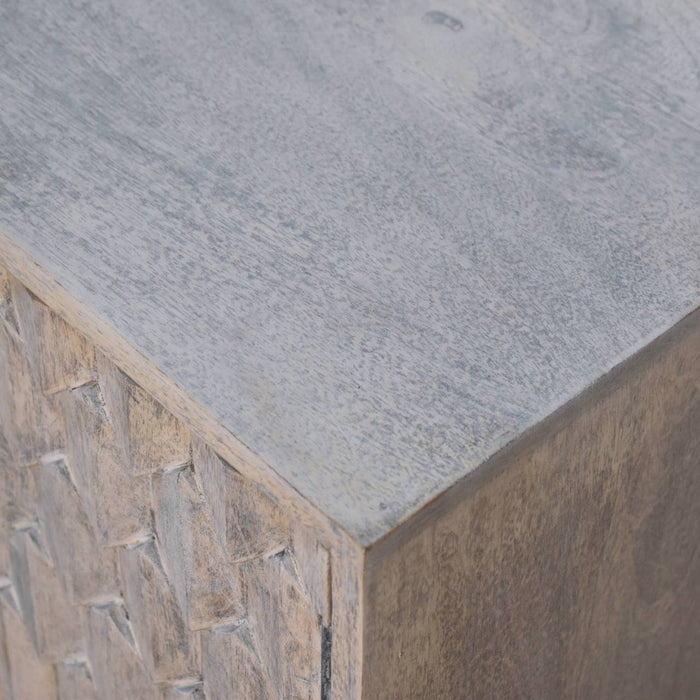 Mini Pineapple Carved Cabinet