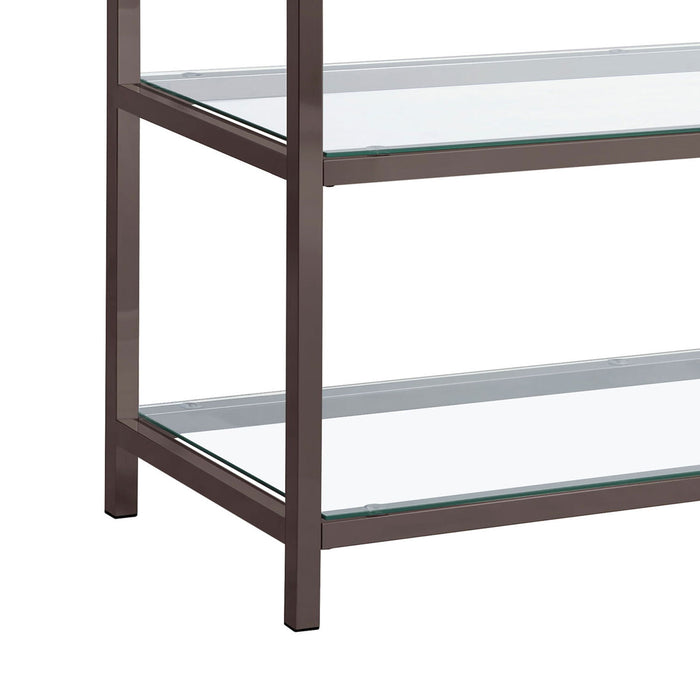 Weston - 2 Shelf Entryway Console Table - Black