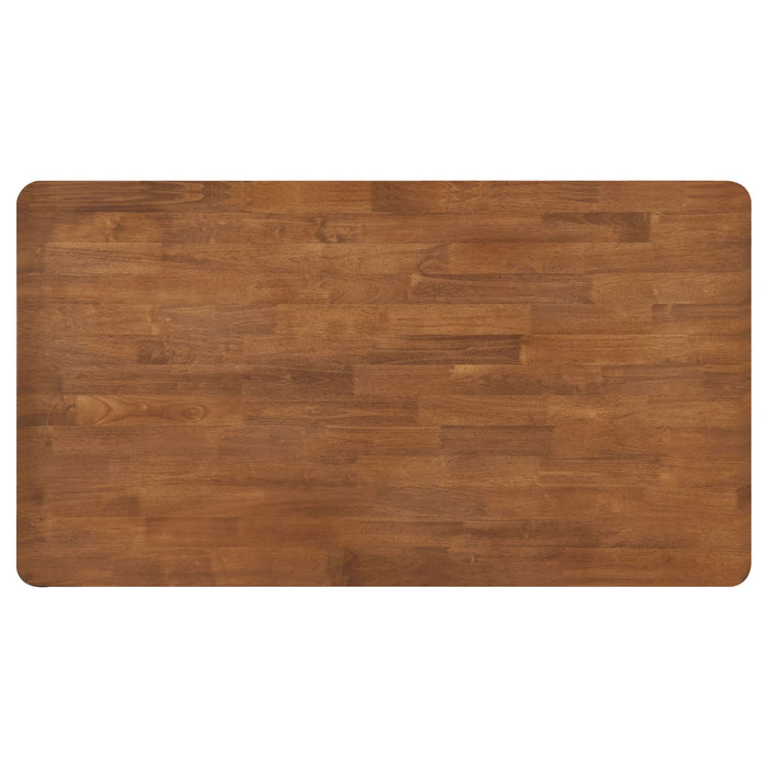 Hayward - Dining Table Rectangular Table With Rounded Edge Top - Walnut