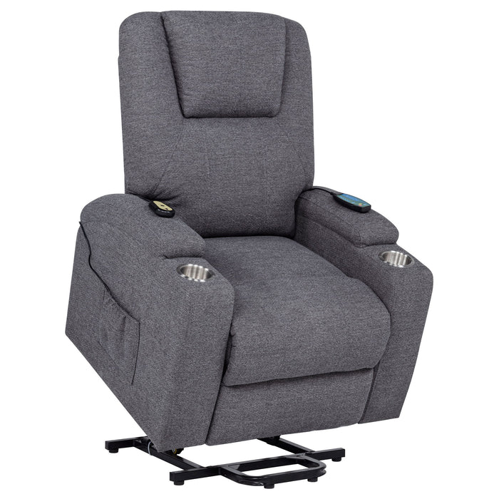 Power Lift Massage Recliner With Heat And Remote Control