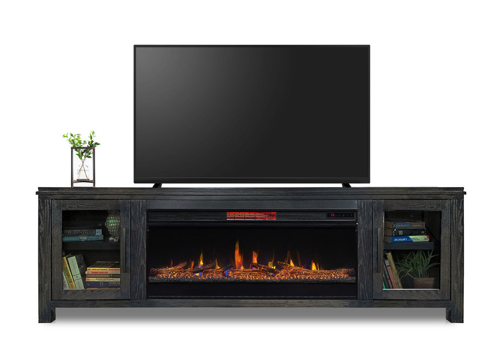 Electric Fireplace TV Console For TVs Up To 95" - Clove