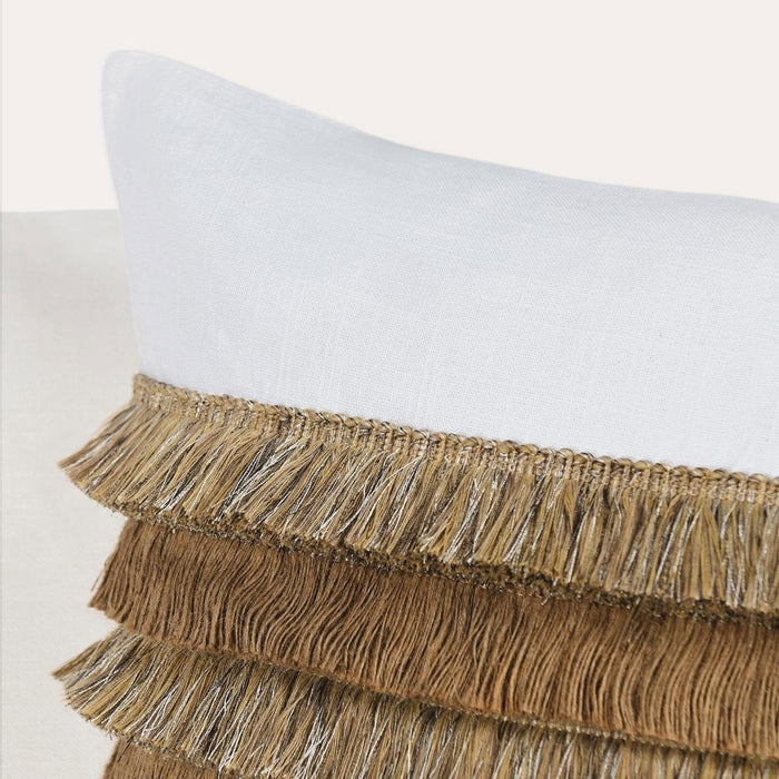 Safi - 22" x 22" Pillow - Ivory / Natural