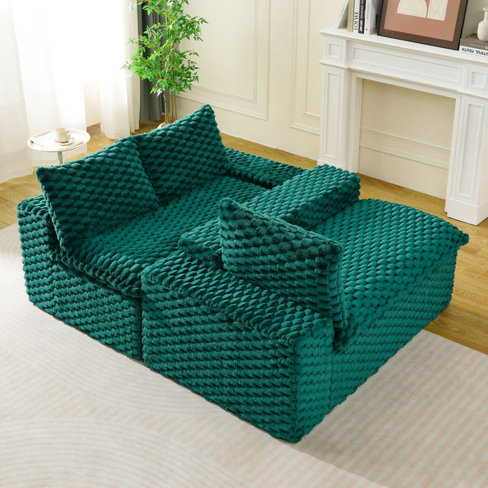 Multifunctional Sofa, Side-By-Side Or Facing Each Other