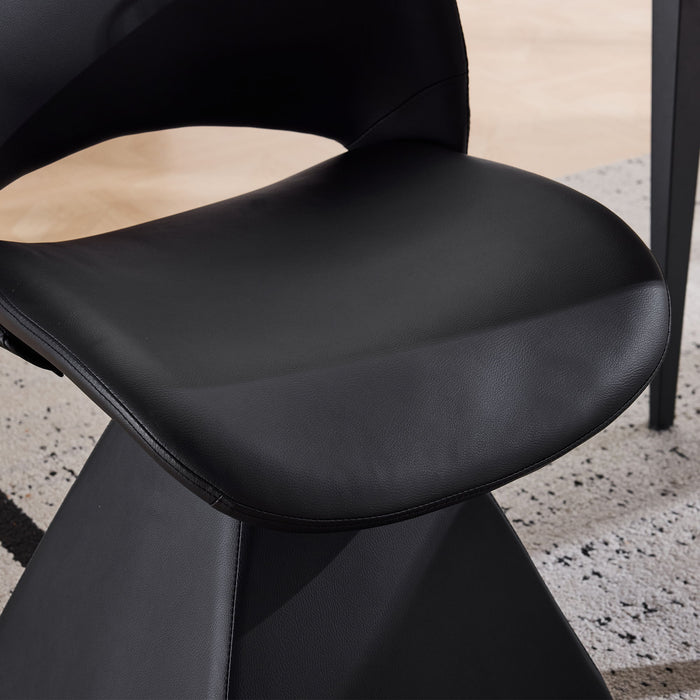 Modern Swivel Dining Chair With High Back