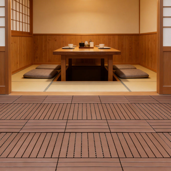 Interlocking Deck Tiles For Outdoor Patio