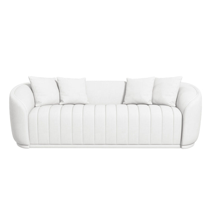 Markus - Tight Back Couch - White