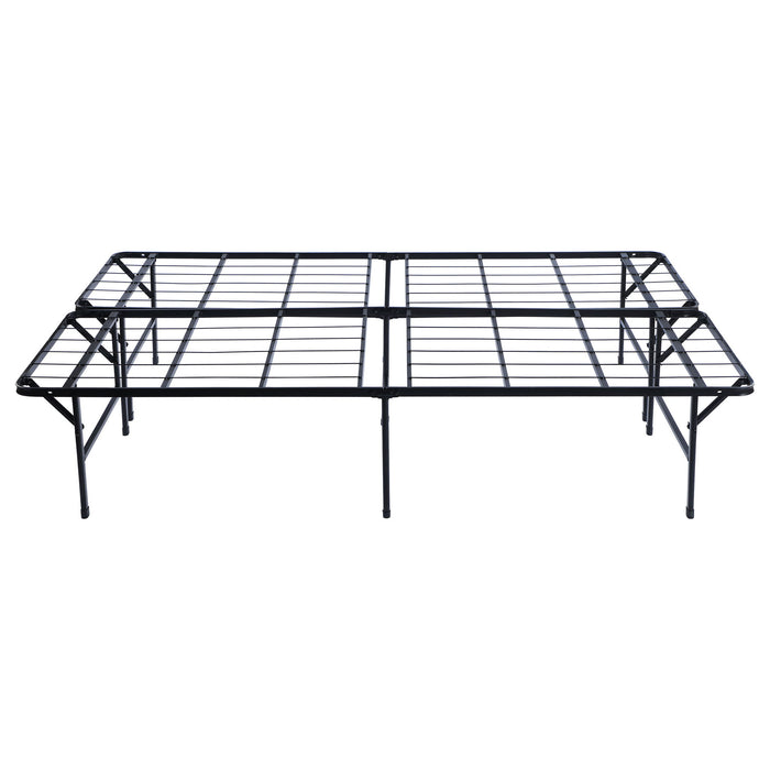 Andell - Eastern King Mattress Support Platform Bed - Black