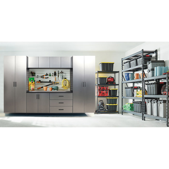 Astro Series - Metal Wall Mounted Storage Cabinet With Soft Closing Drawers