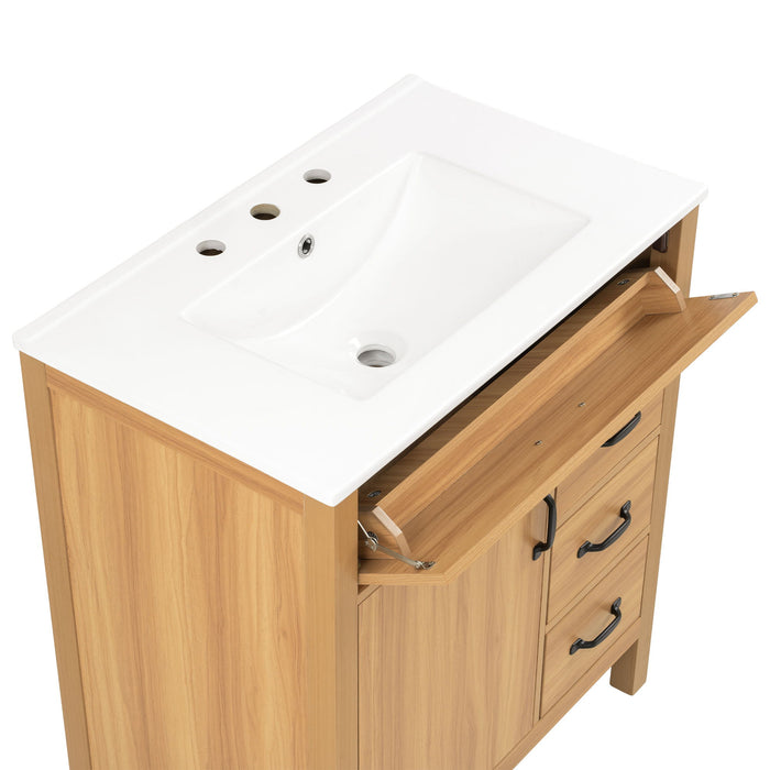 Modern Traditional Bathroom Vanity With Sink