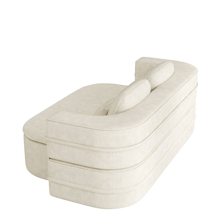 2 In 1 Foldable Sofa Bed With Multi Functional Blanket, Floor Lounge Sofa