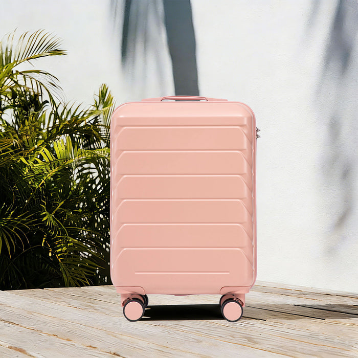 Hard Shell Travel Luggage With Scratch Resistant Surface