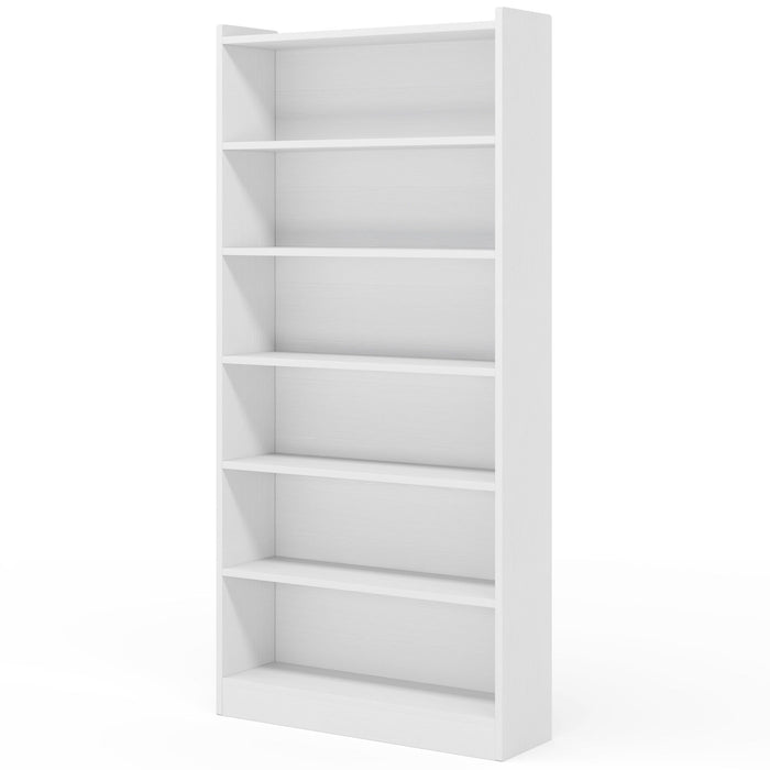 Library Bookshelf With Storage For Living Room